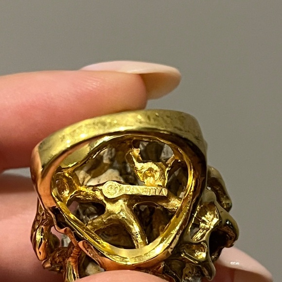Panetta geode gold ring - Picture 6 of 6